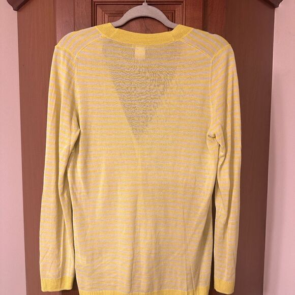 J Crew striped, button down cardigan. - Picture 4 of 4